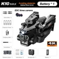 thumbnail image 1 of K10 Max/E88 Drone 4K Optical Flow Positioning High-Definition Three Camera Professional Aerial Photography Foldable Quadcopter, 1 of 6