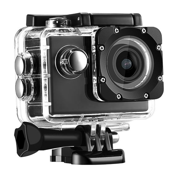 K1080HD 12MP Underwater Waterproof Video Camera Outdoor Bike Diving Sports Action Camera Diving Accessories