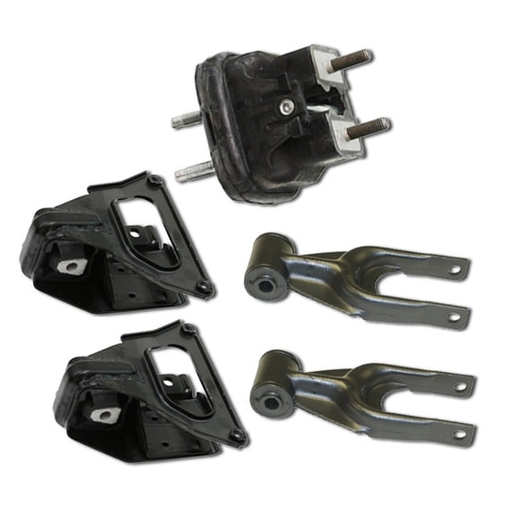 K1177 Fits 2005-2008 Pontiac Grand Prix 5.3L Front Engine Motor Mount Set 5pcs : A5323HY A5309 A5309 A2866 A2866