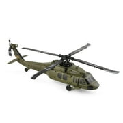 K170 4CH RC Helicopter with Brushless Motor, UH-60L Black Hawk Drone, One-Touch Takeoff/6-Axis Gyro
