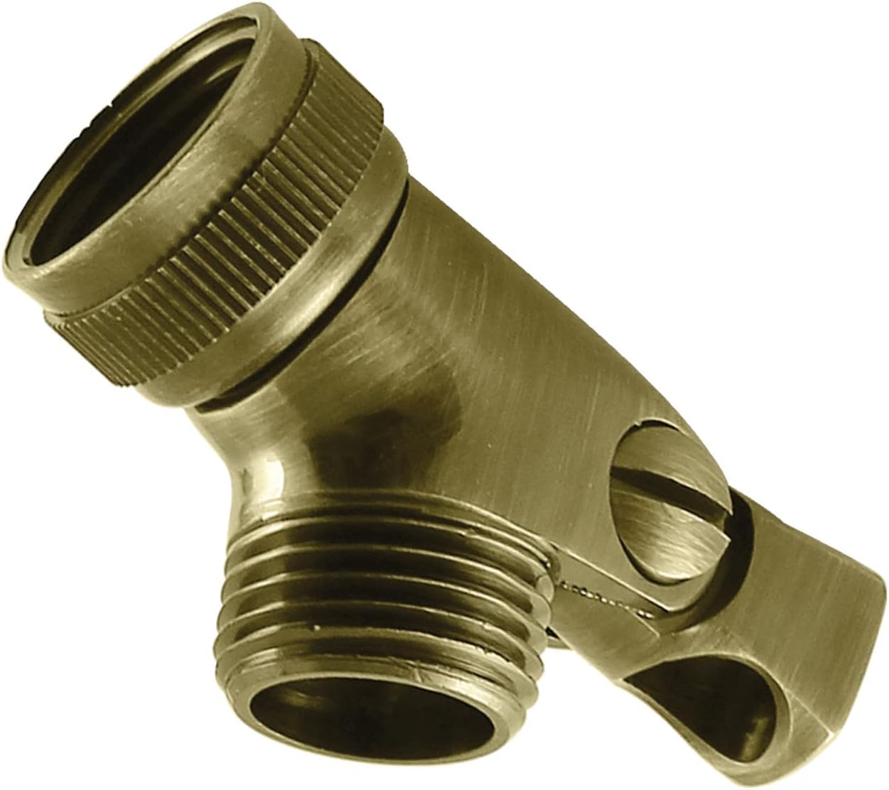 K172A3 Showerscape Swivel Shower Connector, Antique Brass