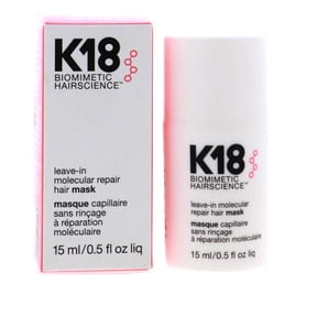 K18 Leave-In Molecular Repair Hair Mask, 0.5 oz