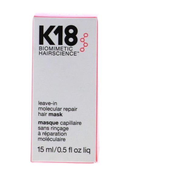K18 Leave-In Molecular Repair Hair Mask, 0.5 oz
