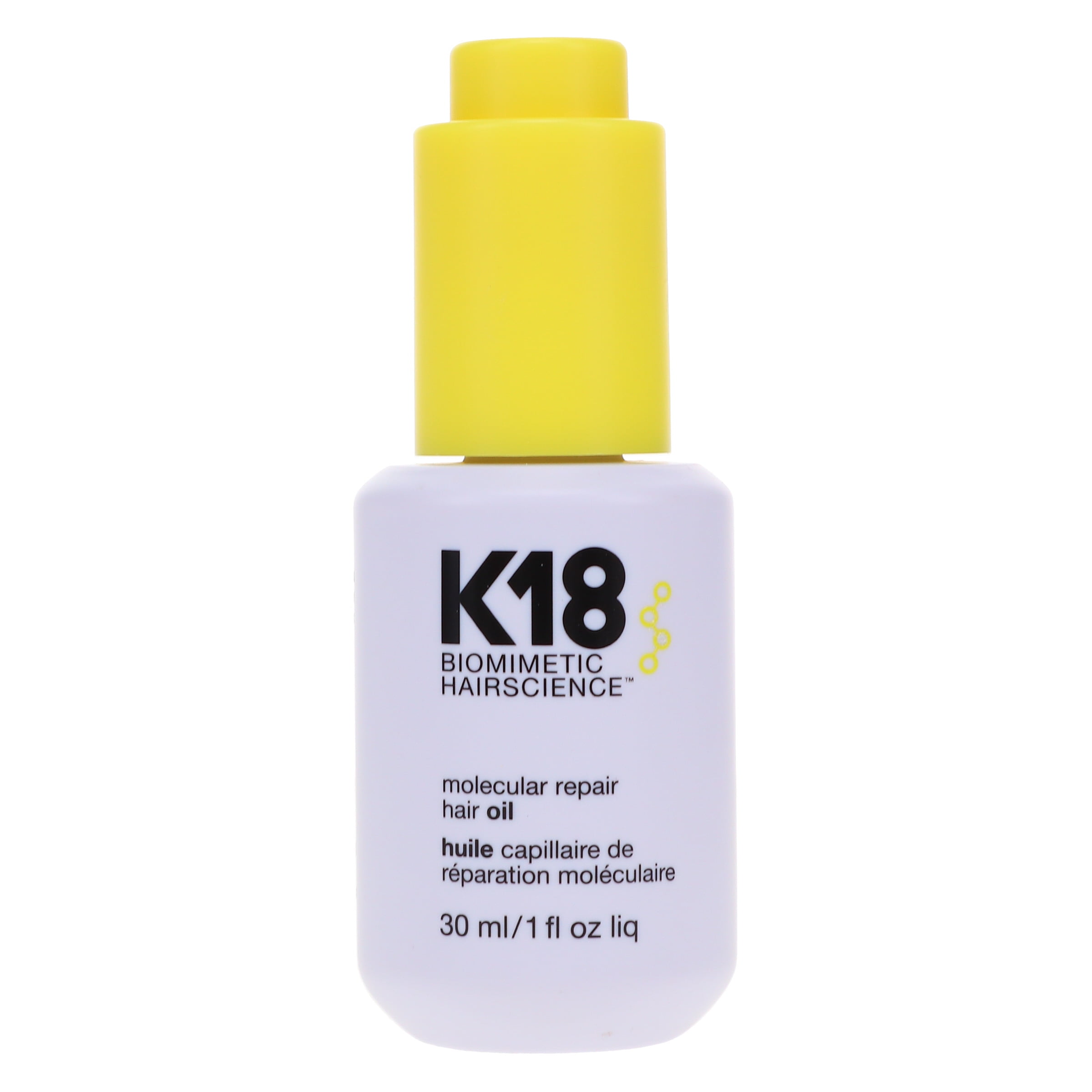 K18 Molecular Repair Hair Oil 1 oz with Heat Protection