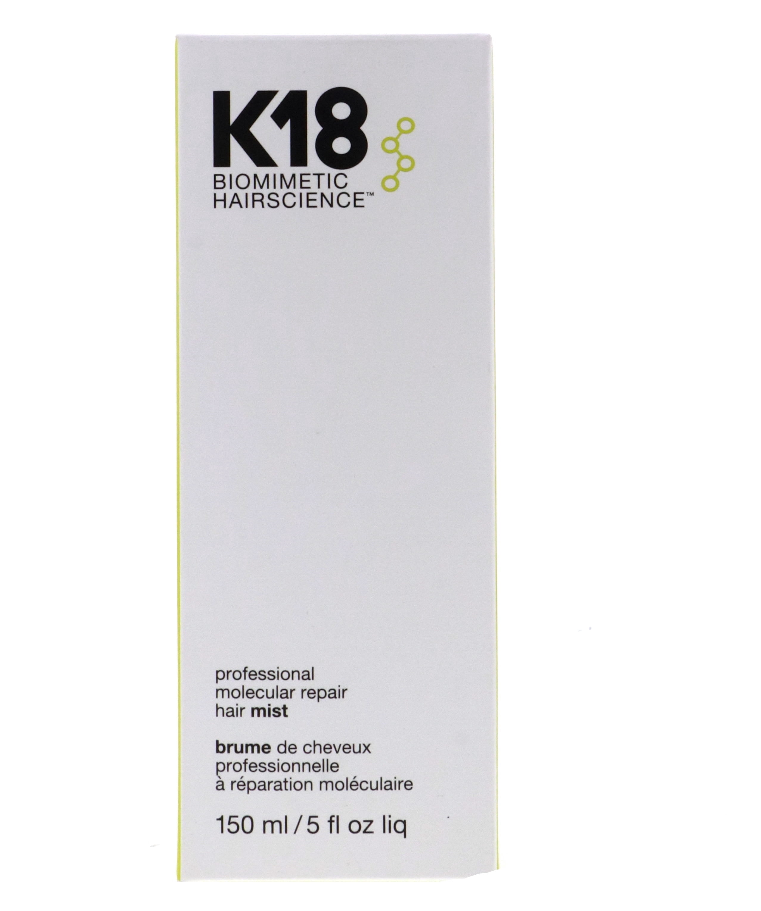 K18 Professional Molecular Repair Hair Mist, 5 oz, Strength and