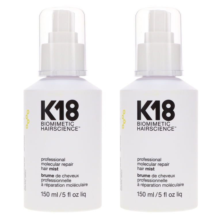 K18 Professional Molecular Repair Mist 5 oz 2 Pack - Walmart.com