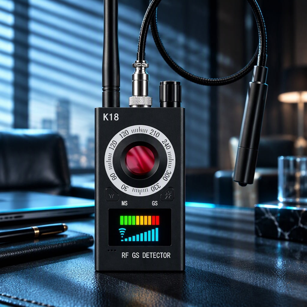 K18 RF Signal Detector & Metal Scanner, Portable Handheld RF GS Bug ...