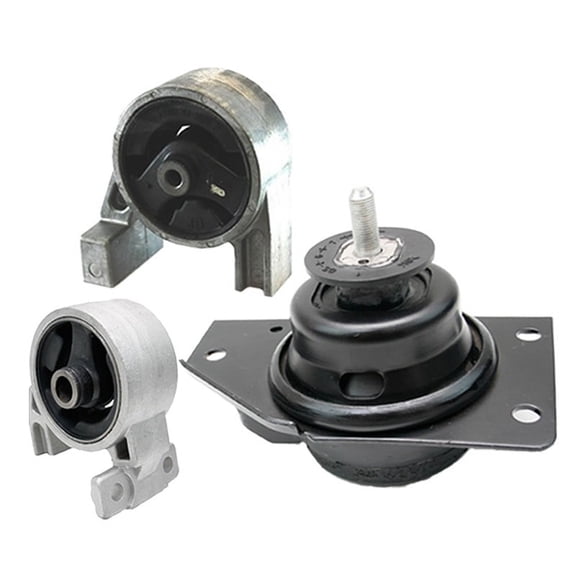 K1901 Fits 2006-2011 Kia Rio/ Rio5 1.6L Front Low/ Upper & Rear Motor Mount 3pc : A7159, A7136, A7164