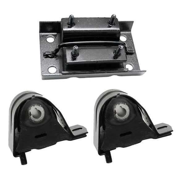 K1933 Fits 1997-2006 Jeep TJ / Wrangler 2.4L 2.5L 4.0L Motor & Trans Mount Set 3pc : A2883, A2883, A2882