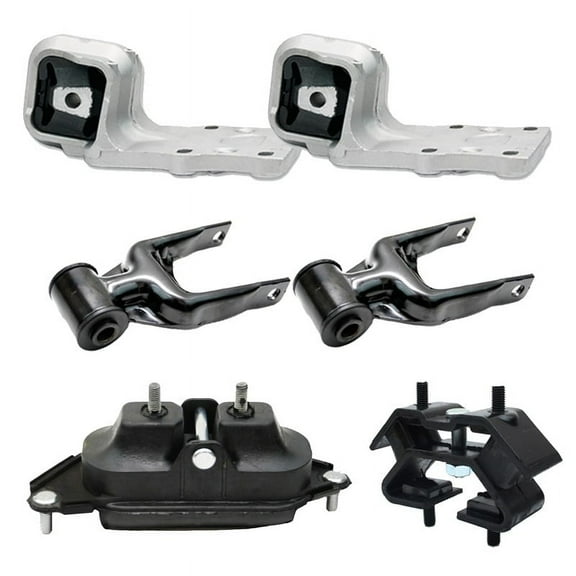 K1936 Fits Pontiac Montana 2000-2004 3.4L 4WD/ 2005-2008 3.5/3.9L Motor & Trans Mount 6pc : A2906, A2900, A2900, A2899, A2899, A2818