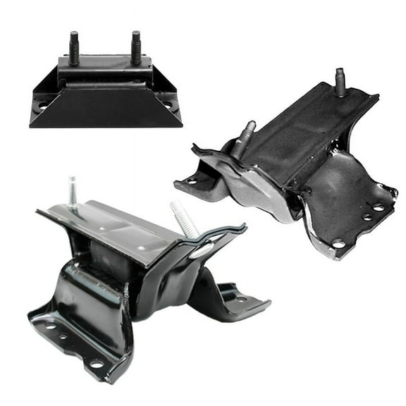K1943 Fits 1997-2014 Ford E150 E250 E350 E450 4.6L 5.4L Motor & Trans Mount Set 3pcs : A2930, A2929, A2557