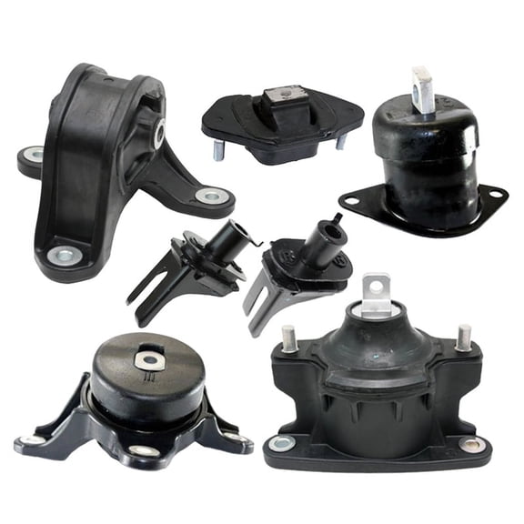 K1966 Fits 2009-2014 Acura TSX 2.4L MANUAL Engine Motor & Trans Mount Full Set 7pc : A4565, A4591, A65025, A4572, A65011, A4597, A4561