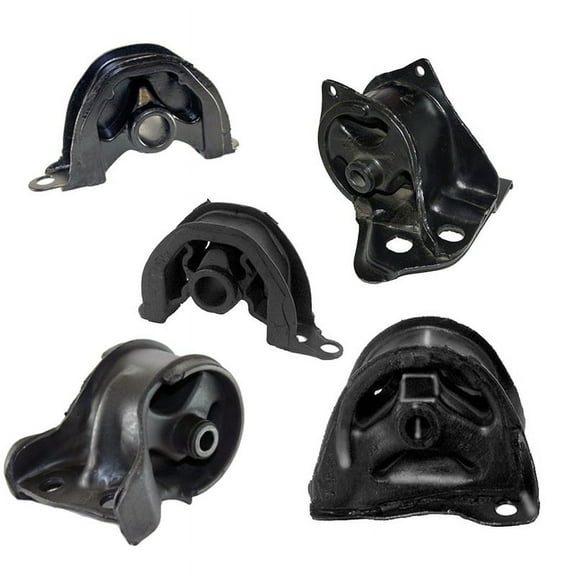 K1996 Fits 1992-1993 Honda Civic VX Hatchback 1.5L MANUAL Motor & Trans Mount 5pc : A6520, A6502, A6505, A6506, A6524