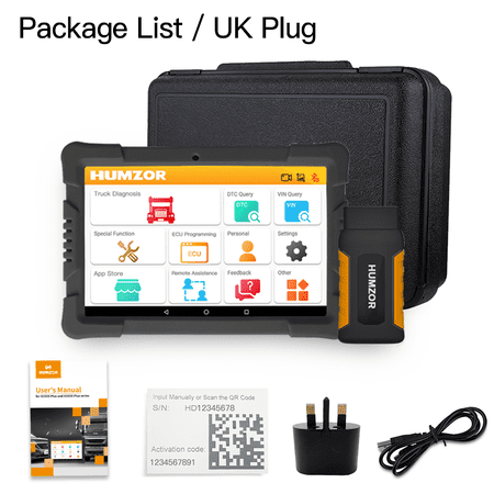 K2 Diesel Heavy Duty Truck Diagnostic Tool Full System OBD2 Automotriz Scanner