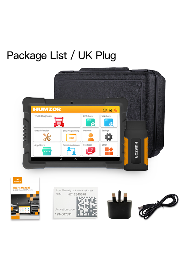 K2 Diesel Heavy Duty Truck Diagnostic Tool Full System OBD2 Automotriz Scanner
