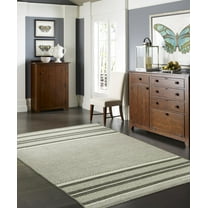 K2 Floor Style Andes Canyon Granite Hand Made Cotton Chenille Area Rug