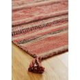 thumbnail image 1 of K2 Floor Style Andes Santa Fe Rust Hand Made Cotton Chenille Area Rug, 1 of 3