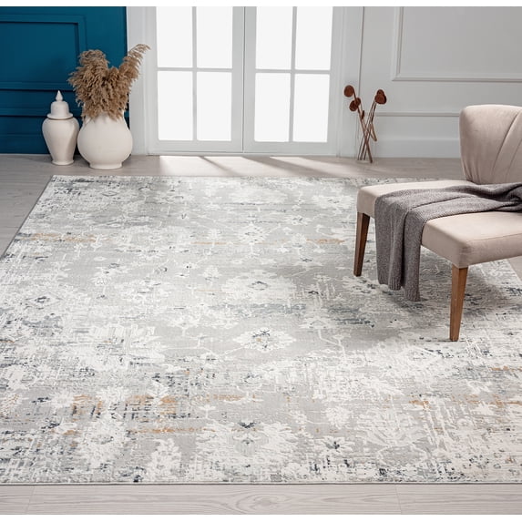 K2 Floor Style - ETHOS Power Loom Pearl Grey Rug
