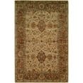 thumbnail image 1 of K2 Floor Style Empire Beige/Brown Hand-Tufted Wool Area Rug, 1 of 4