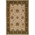 thumbnail image 1 of K2 Floor Style Empire Ivory/Brown Hand-Tufted Wool Area Rug, 1 of 2