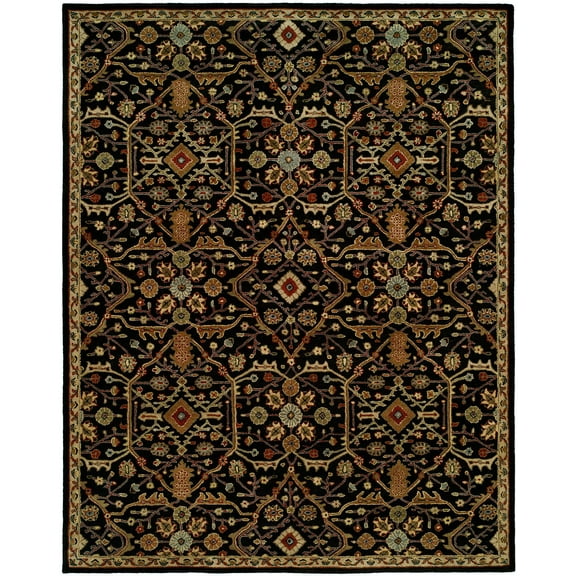 K2 Floor Style Empire Onyx Hand-Tufted Wool Area Rug