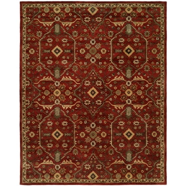 K2 Floor Style Empire Russet Hand-Tufted Wool Area Rug