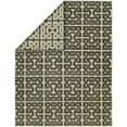 thumbnail image 1 of K2 Floor Style Endura Ivory - Black Hand Made Wool Area Rug, 1 of 2