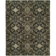 thumbnail image 1 of K2 Floor Style Gramercy Black Hand Made Wool & Silkette™ Area Rug, 1 of 2