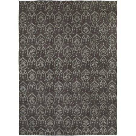 K2 Floor Style Gramercy Pewter Hand Made Wool & Silkette™ Area Rug