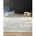 thumbnail image 1 of K2 Floor Style - LUMINA Power Loom Winter White/Azure Rug, 1 of 3