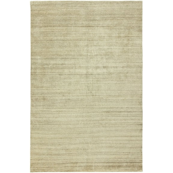 K2 Floor Style Meridian Oatmeal Hand Made Wool & Silkette? Area Rug