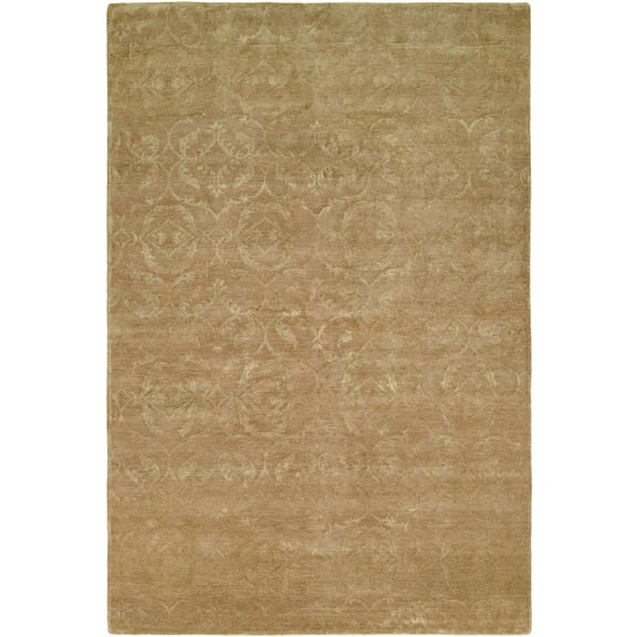 K2 Floor Style Nirvana Butternut Hand Made Wool & Silketteâ„¢ Area Rug