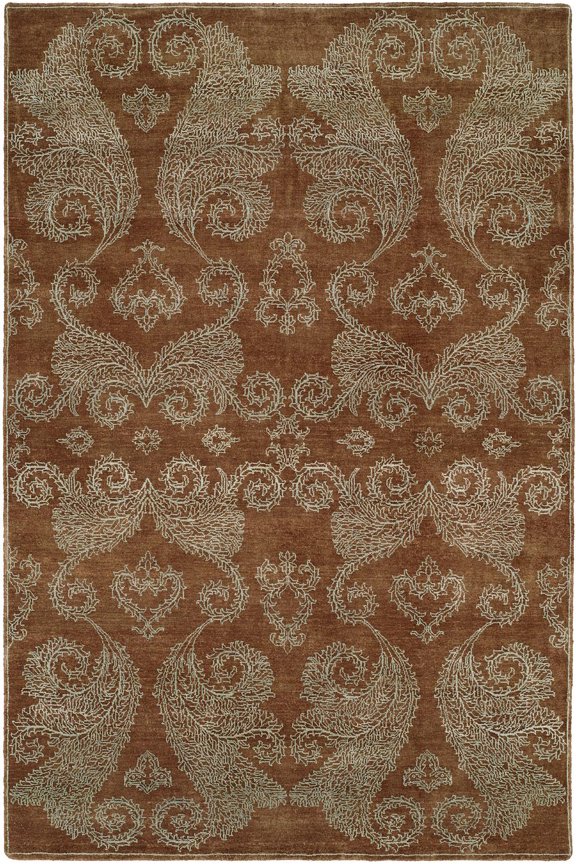 Nirvana Hazelnut Hand Made Wool & Silkette™ Area Rug