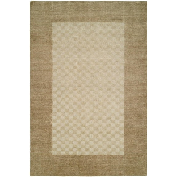 K2 Floor Style Nova Natural Hand Made Wool & Silkette? Area Rug