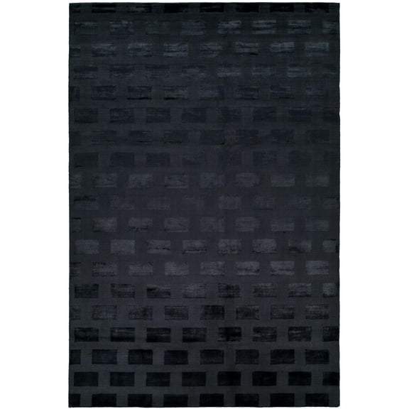 K2 Floor Style Nova Navy Hand Made Wool & Silkette™ Area Rug