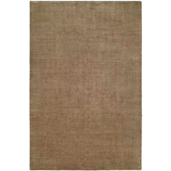 K2 Floor Style Nova Soft Beige Hand Made Wool & Silkette™ Area Rug