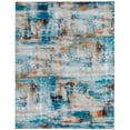 thumbnail image 1 of Kalaty Omnia Area Rug OM-876 Contemporary Blue Geometric, Blue, 8' x 10', 1 of 3