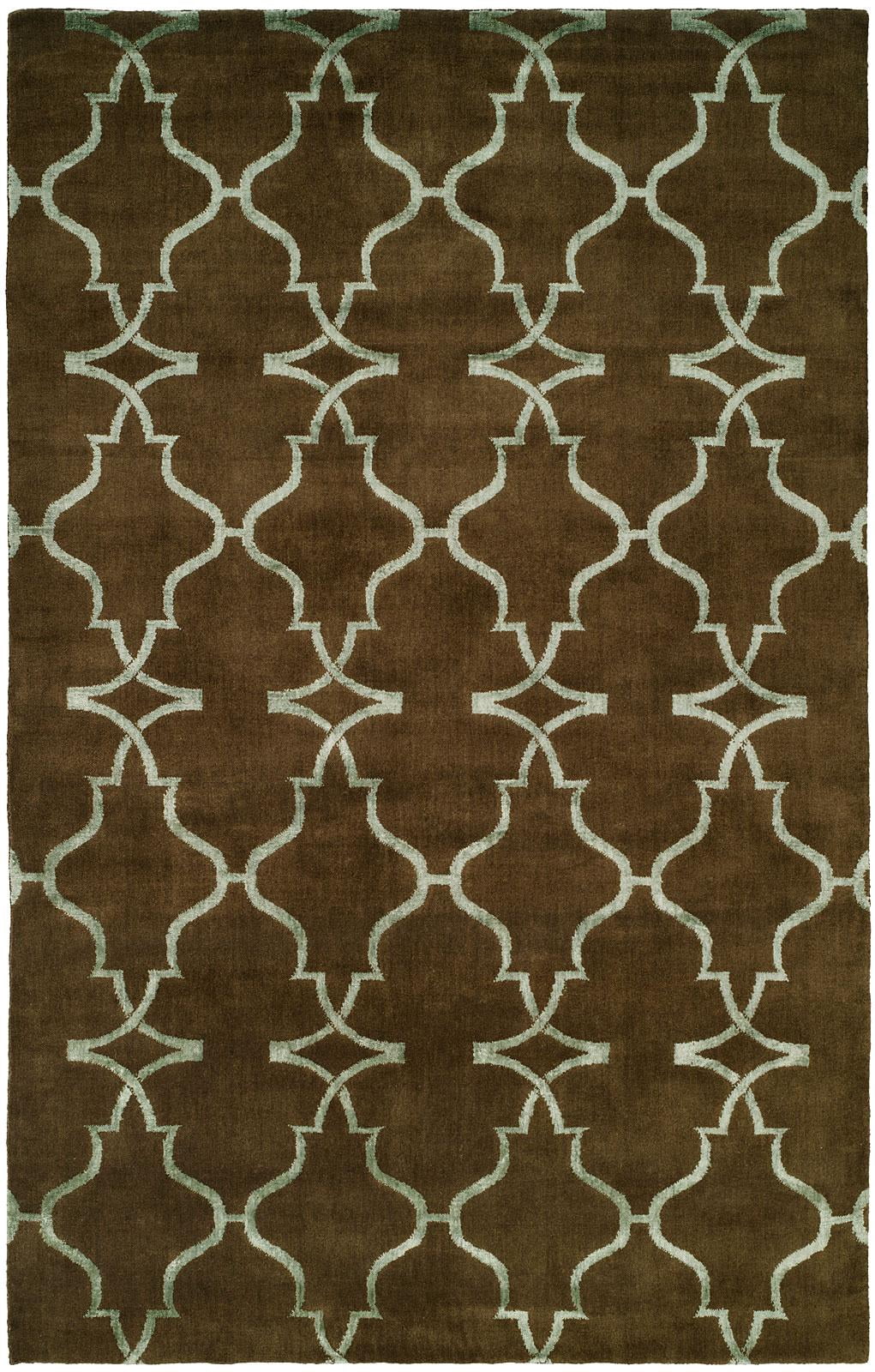 Java Cavallo Wool Rug K2 Floor Style Portfolio Java Brown Hand Made Wool & Silkette™ Area Rug ...