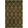 thumbnail image 1 of K2 Floor Style Portfolio Java Brown Hand Made Wool & Silkette™ Area Rug, 1 of 2