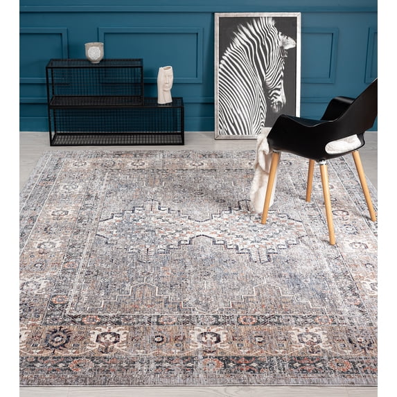 K2 Floor Style - SONOMA Power Loom Earth Tones/Pewter Rug