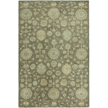 K2 Floor Style Seville Brown Hand-Tufted Wool & Silkette™ Area Rug