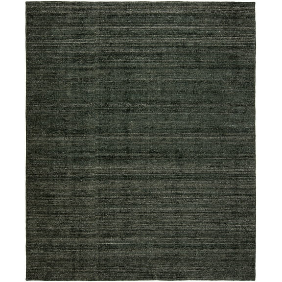 K2 Floor Style Terracotta Graphite Hand Made Wool & Silkette™ Area Rug