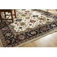 thumbnail image 1 of K2 Floor Style Umbria Ivory/Black Hand Made Wool Area Rug, 1 of 5