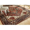 thumbnail image 1 of K2 Floor Style Umbria Rust/navy Hand Made Wool Area Rug, 1 of 5