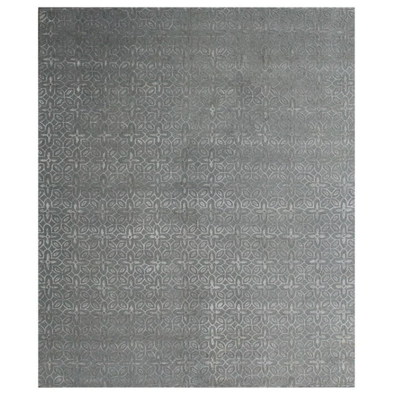 K2 Floor Style Valencia Green Hand-Tufted Wool & Silkette? Area Rug