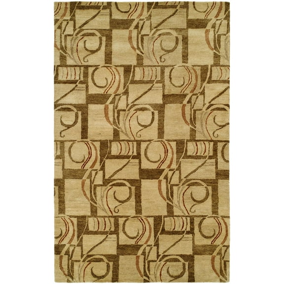 K2 Floor Style Vista Multi Hand-Tufted Wool Area Rug