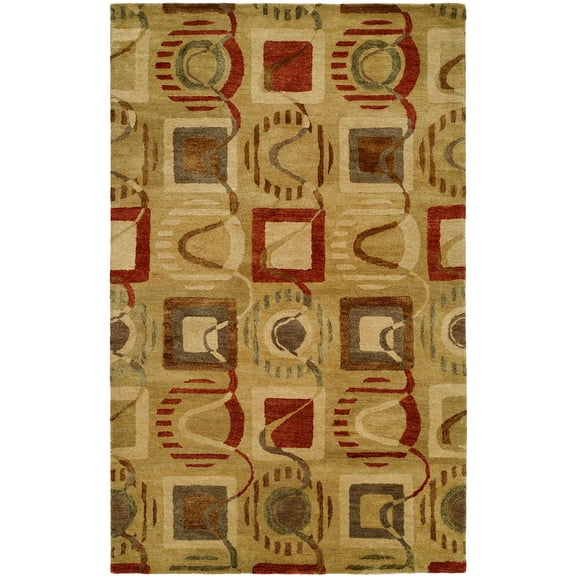 K2 Floor Style Vista Multi Hand-Tufted Wool Area Rug
