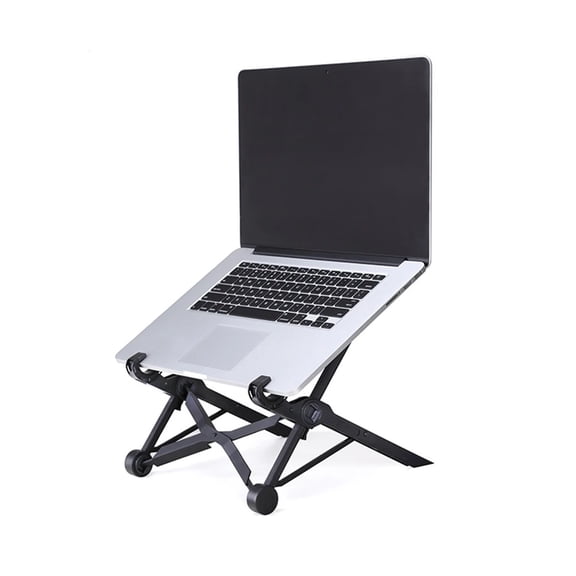 K2 Foldable Laptop Stand, 7-Level Height Adjustable, Glass Fiber Reinforced Eco-Nylon, Adaptive Rotating Buckle, 240g Lightweight & 10KG Heavy Load, Fits 11.6''+ Laptops