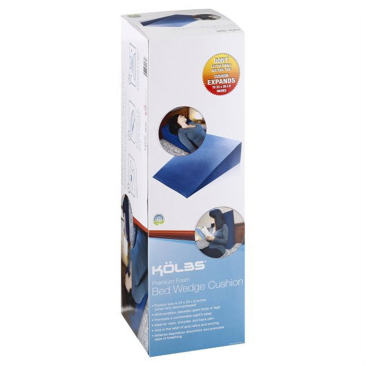 K2 Health Products Kolbs Bed Wedge Cushion, 1 ea