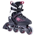 thumbnail image 1 of K2 Kinetic 80 Womens Inline Skates - Black/Berry / 9.0, 1 of 3